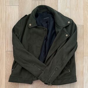 Banana Republic Dark Green Bomber Jacket